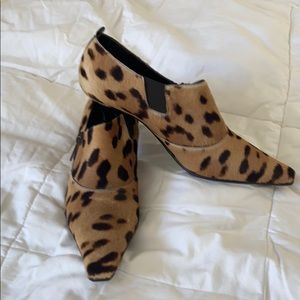 Donald Pliner calf hair shoes, NWOB, NEVER WORN, 8M